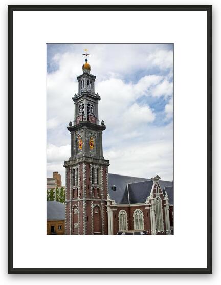 Westerkerk, Amsterdam Framed Fine Art Print