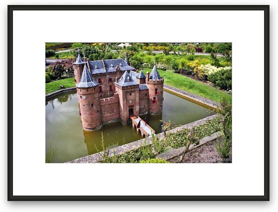 Muiderslot Castle, Muiden Framed Fine Art Print