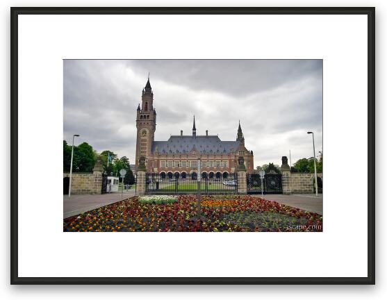 Peace Palace (Vredespaleis) - The Hague (Den Haag) Framed Fine Art Print