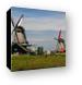 Dutch windmills Canvas Print