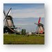 Dutch windmills Metal Print