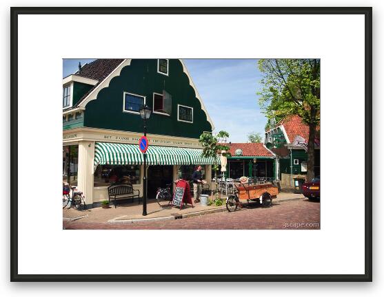 Great little Dutch bakery Framed Fine Art Print