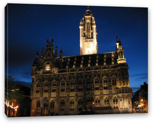 The Stadhuis (Town Hall) Fine Art Canvas Print