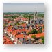 View of Middelburg from the tower Metal Print