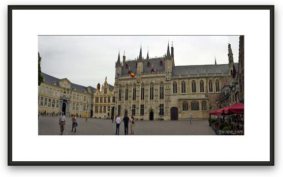 Stadhuis (Town Hall) in the Burg Framed Fine Art Print