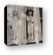 Sculptures on the Gothic Hall Canvas Print