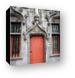 Door of the Gothic Hall Canvas Print