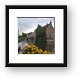 River Dijver, Church of Our Lady in the distance Framed Print
