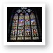 Stained glass - Basilica of the Holy Blood Art Print