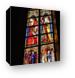 Stained glass - Basilica of the Holy Blood Canvas Print