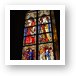 Stained glass - Basilica of the Holy Blood Art Print