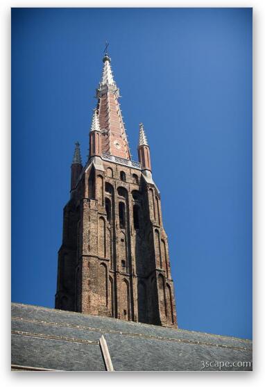 Church of Our Lady - Onze-Lieve-Vrouwekerk Fine Art Metal Print
