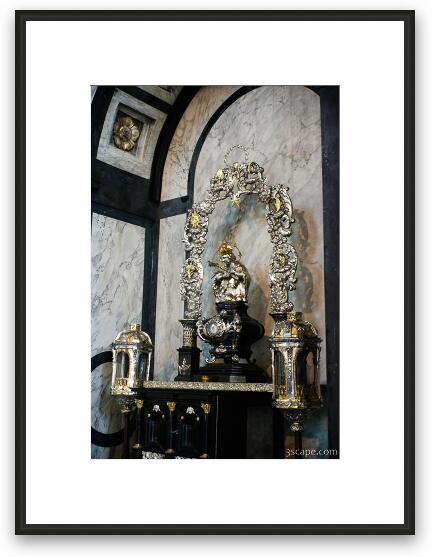 Golden tabernacle Framed Fine Art Print