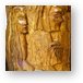 Carved wooden religious figures Metal Print