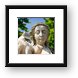 Statue with missing hand and head Framed Print