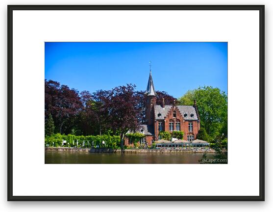 Minnewater - Lake of Love Framed Fine Art Print