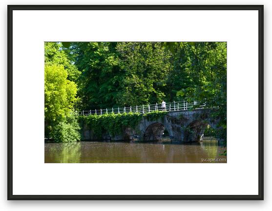 Bridge over Minnewater Framed Fine Art Print