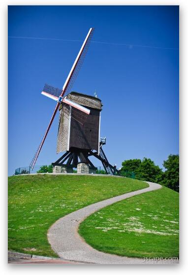 Windmill Fine Art Metal Print