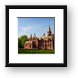 The Red Castle in the countryside near Brugge Framed Print