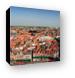 View of Brugge from the belfry Canvas Print