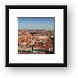 View of Brugge from the belfry Framed Print