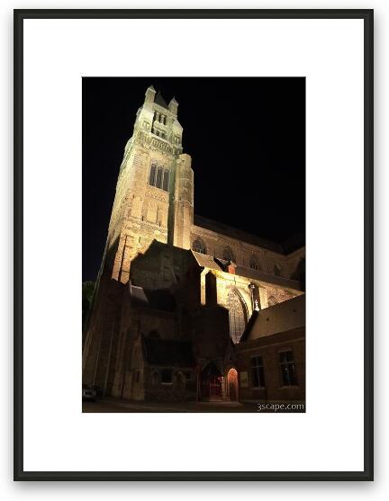 Tower of St Saviour Cathedral Framed Fine Art Print