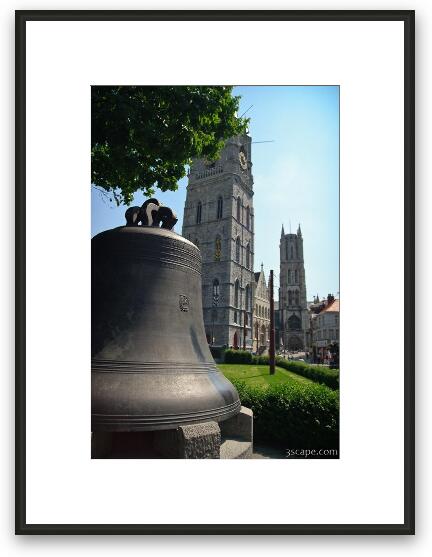 The old city bell Framed Fine Art Print
