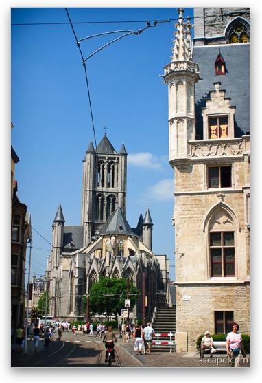 St Niklaaskerk (St Nicholas Church) Fine Art Print