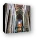 Towering groined ceiling in St Bavo Cathedral Canvas Print