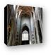 Towering arch ceiling in St Bavo Cathedral Canvas Print