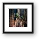 Candles lit for the Virgin Mary Framed Print