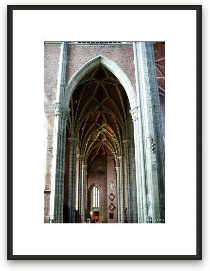 Groined ceiling of the Cathedral Framed Fine Art Print