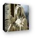 Statue of the Virgin Mary Canvas Print