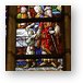 Stained glass Metal Print