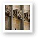 Detailed sconces outside the Cathedral Art Print