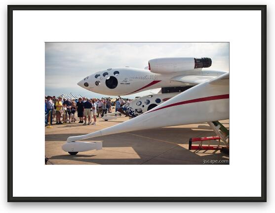 White Knight and SpaceShipOne Framed Fine Art Print