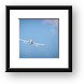 White Knight and SpaceShipOne kicking in the afterburner Framed Print