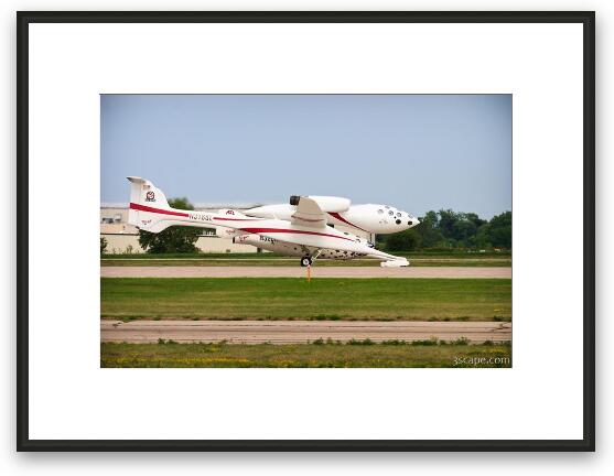 White Knight and SpaceShipOne Framed Fine Art Print