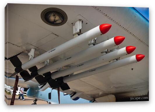 Lockheed PV-2 Harpoon - 3.5in. HVAR Rockets Fine Art Canvas Print