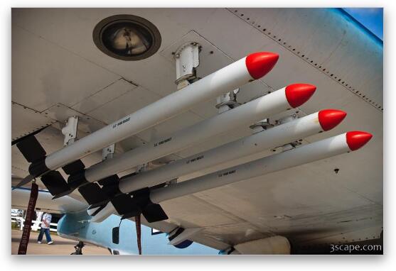 Lockheed PV-2 Harpoon - 3.5in. HVAR Rockets Fine Art Metal Print