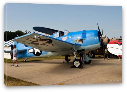 Grumman F6F Hellcat Fine Art Canvas Print