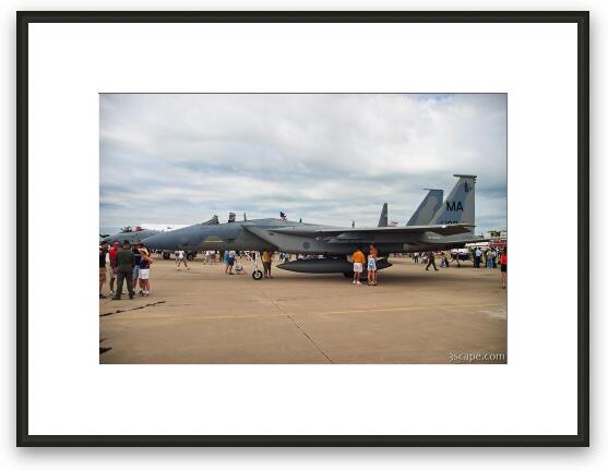 Boeing F-15 Eagle Framed Fine Art Print