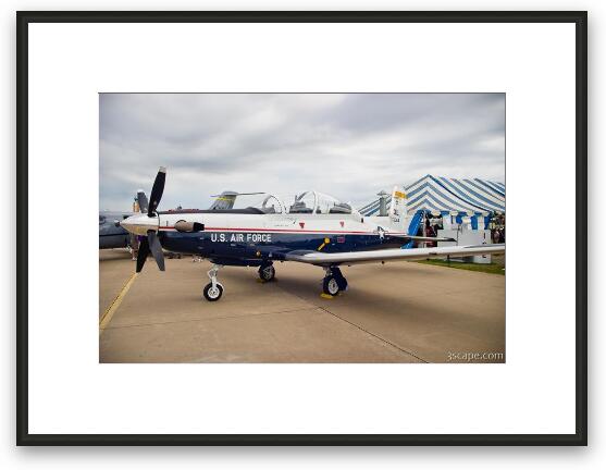 T-6A Texan II Air Force trainer Framed Fine Art Print