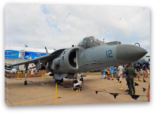 McDonnell Douglas (Hawker) AV-8B Harrier II Fine Art Canvas Print