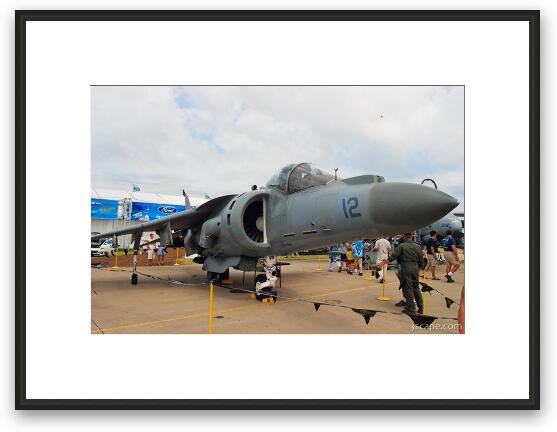 McDonnell Douglas (Hawker) AV-8B Harrier II Framed Fine Art Print