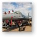 Lockheed F-16 Fighting Falcon Metal Print