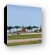 P-51D Mustangs 'Old Crow' and 'Gentleman Jim' on formation take-off Canvas Print