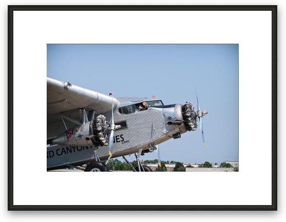 Ford Trimotor - Grand Canyon Airlines Framed Fine Art Print