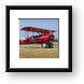 Texaco 7 biplane Framed Print