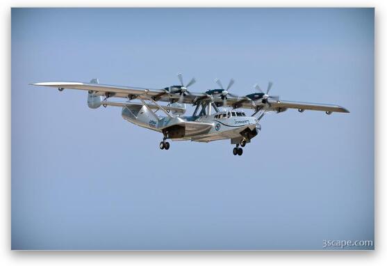 Dornier Do-24 amphibious aircraft Fine Art Metal Print